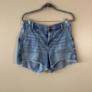 aerie Denim Pull-On Shorts